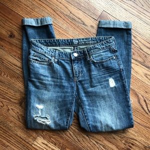 GAP boyfriend distressed jeans